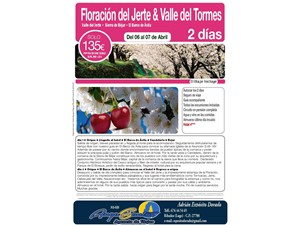 Floracion del valle del Jerte y Valle del Tormes 