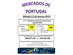 Mercados de Portugal, Vila Nova de Cerveira y Valença do Minho 