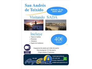 San Andrés de Teixido visitando SADA  